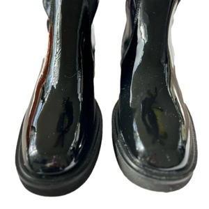 Free People Go Go Gloss Over the Knee Size 40 Boots NEW Patent Leather